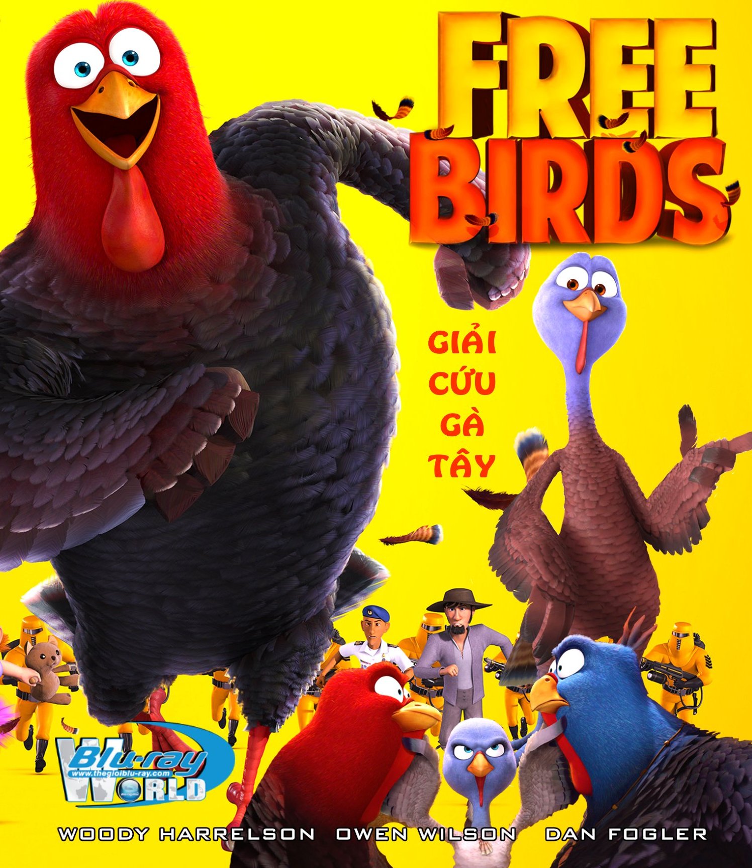 B1612. Free Birds - GIẢI CỨU GÀ TÂY 2D 25G (DTS-HD MA 5.1) 